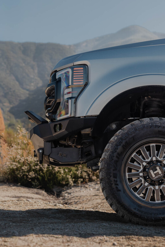 Ford Super Duty F-250 Front Bumper - DV8 Offroad - Spec Series - Black - `17-`22